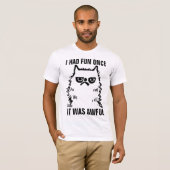 GROUCHY COLÈRE CHAT FUNNY T-SHIRTS (Devant entier)