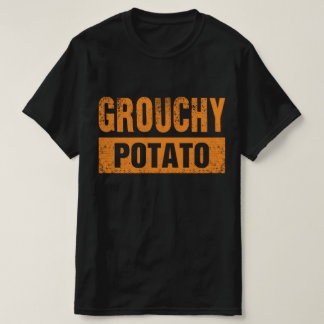 Grouchy Potato Couple Matching Thanksgiving T-shirt