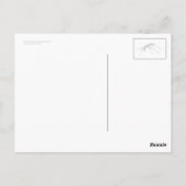 Ground Beetle Briefkaart (Achterkant)