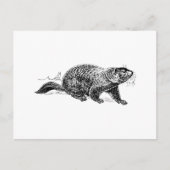 Ground Hog Briefkaart (Voorkant)