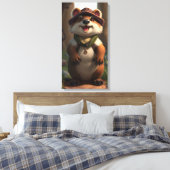 Ground Hog  Canvas Afdruk (Insitu (Slaapkamer))