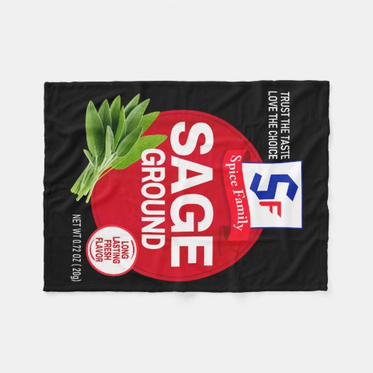 Ground Sage Halloween Sce Costume Group Matching  Fleece Deken (Voorkant (Horizontaal))