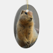 Ground Squirrel Keramisch Ornament (Rechts)