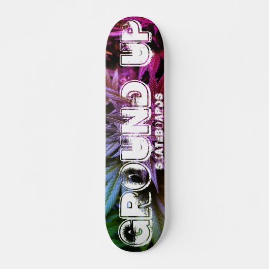 GROUND UP SKATEBOARDS MIAMI DEK (Voorkant)