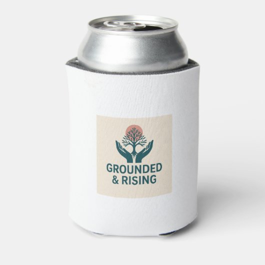 Grounded & Rising Koozie (Blikje Achterkant)