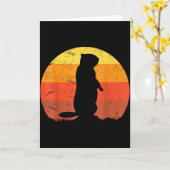 Groundhog _9  kaart (Gele Bloem)