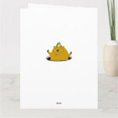 Groundhog Birthday Card Kaart (Achterkant)