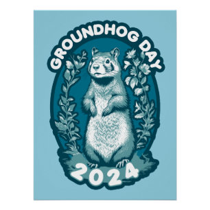 Groundhog Dag 2024 Perfect Poster