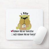 Groundhog dag stemschaduw muismat (Met muis)