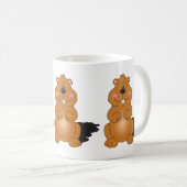 GROUNDHOG DAME CAFÉ MUG (Devant droit)