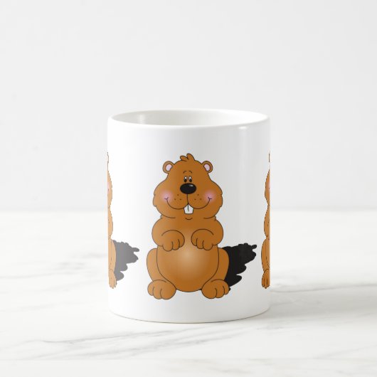 GROUNDHOG DAME CAFÉ MUG (Centre)