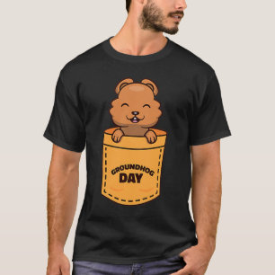 Groundhog Day 2023 Zakmemes Funny Groundhog Liefhe T-shirt