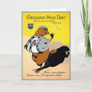Groundhog Day 2 feb Kaart