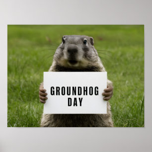 Groundhog Day-Afbeelding Poster
