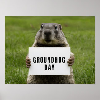 Groundhog Day-Afbeelding Poster