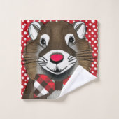 Groundhog Day Bad Handdoek (Wasdoekje)