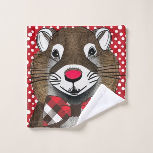 Groundhog Day Bad Handdoek (Wasdoekje)