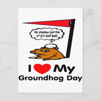 Groundhog Day Briefkaart
