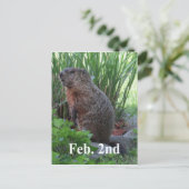 Groundhog Day Briefkaart (Staand voorkant)