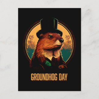 Groundhog Day Briefkaart