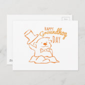 Groundhog Day Briefkaart (Voorkant / Achterkant)