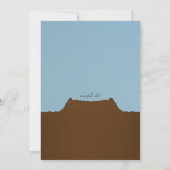 Groundhog Day Celebration Invitation Kaart (Achterkant)