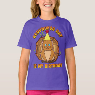 Groundhog Day is mijn geboortedag T-shirt