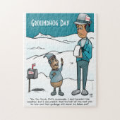 Groundhog Day Jigzaag Puzzle Legpuzzel (Verticaal)