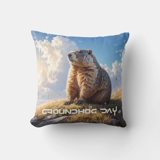 GROUNDHOG DAY KUSSEN (Voorkant)