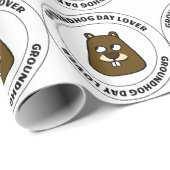 Groundhog Day Lover Cadeaupapier (Rol Hoek)
