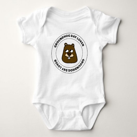 Groundhog Day Lover Romper (Voorkant)