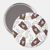 Groundhog Day Magnet Magneet (Voorkant / Achterkant)