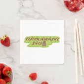 Groundhog Day papieren servetten (Insitu)