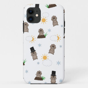Groundhog Day-patroon iPhone 11 Hoesje