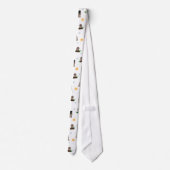 Groundhog Day-patroon Stropdas (Achterkant)