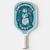 Groundhog Day Pickleball Paddle (Achterkant)