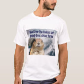Groundhog Day Polar Vortex T-shirt (Voorkant)