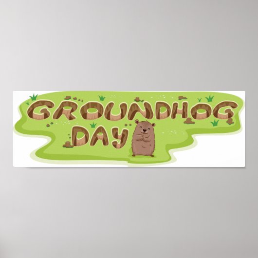 Groundhog Day Poster (Voorkant)