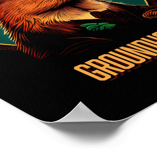 Groundhog Day Poster (Hoek)