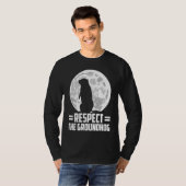 groundhog day respect the groundhog t-shirt (Voorkant volledig)