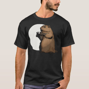 Groundhog Day Shadow Puppet Funny Gift T-shirt