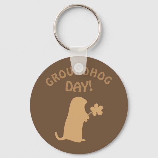 Groundhog Day Sleutelhanger (Voorkant)