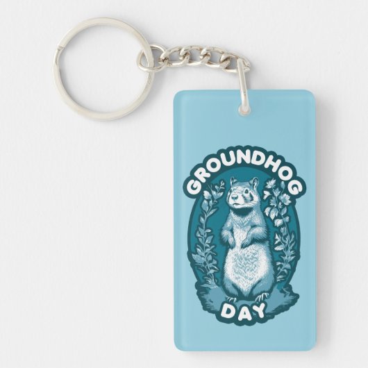 Groundhog Day Sleutelhanger (Voorkant)