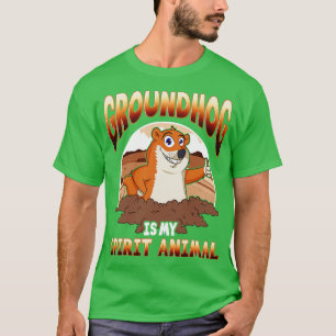 Groundhog Day Spirit Animal T-shirt