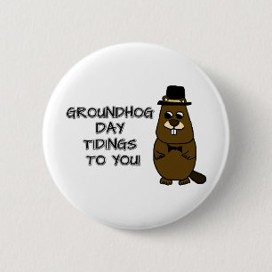 Groundhog Day tiendagen voor jou! Ronde Button 5,7 Cm