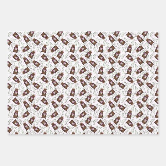 Groundhog Day Wrapping Paper (Voorkant 2)