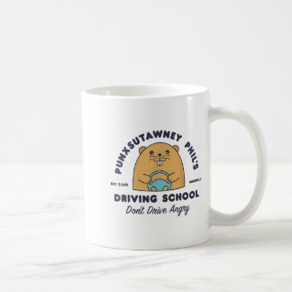Groundhog Driving School Funny Men Women Retro Rod Koffiemok