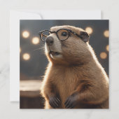 Groundhog Geek Uitnodiging (Voorkant)