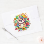 Groundhog Hoodie Sticker (Envelop)
