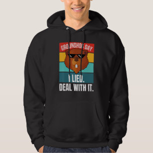 Groundhog Ik heb gelogen Deal It Woodchuck Ground Hoodie